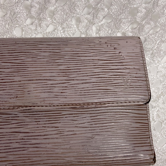 RARE Lilac-Grey Louis Vuitton Tresor Tri-fold wallet & Box - Picture 16 of 16